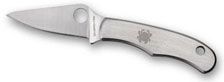 Mini couteau Spyderco BUG - manche 4 cm inox