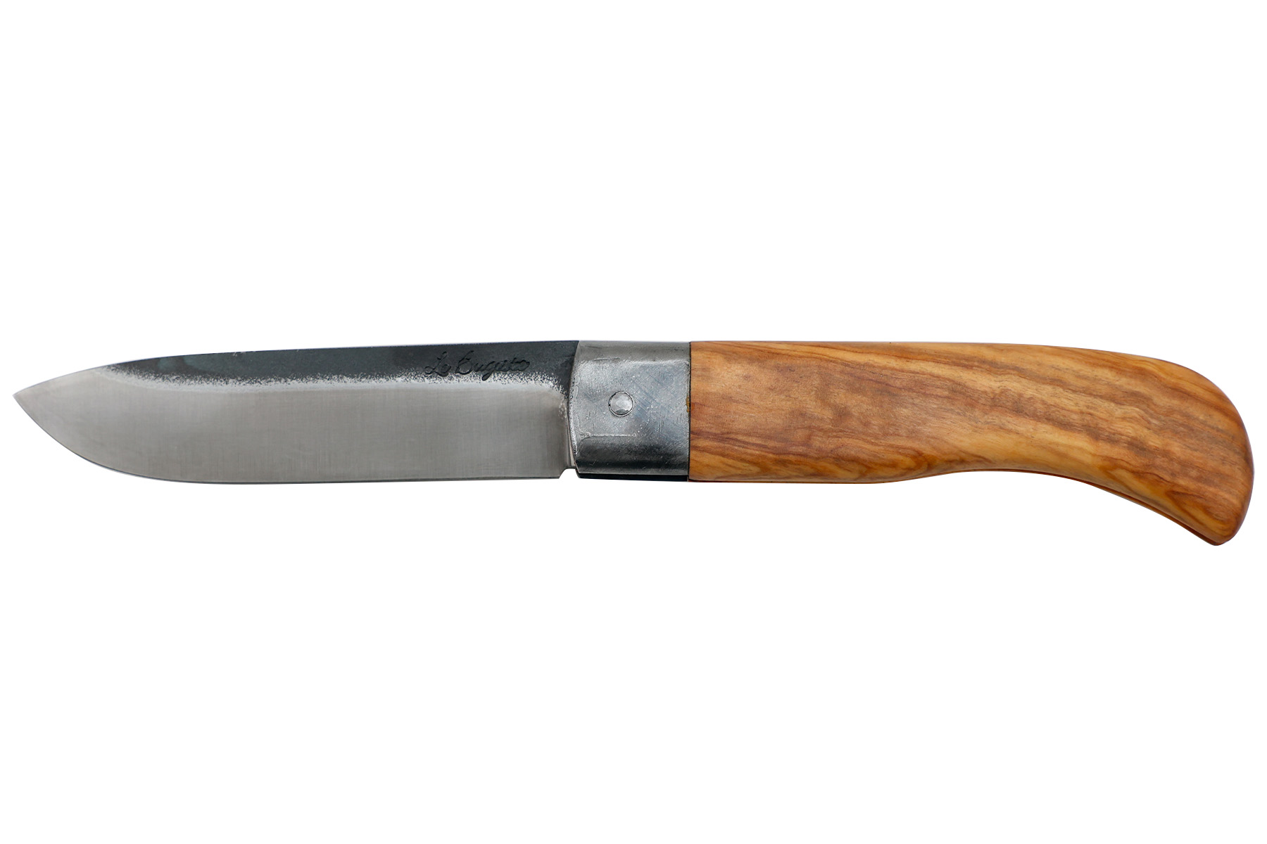 Couteau artisanal pliant Frédéric Maschio modèle Le Bugiste - Olivier