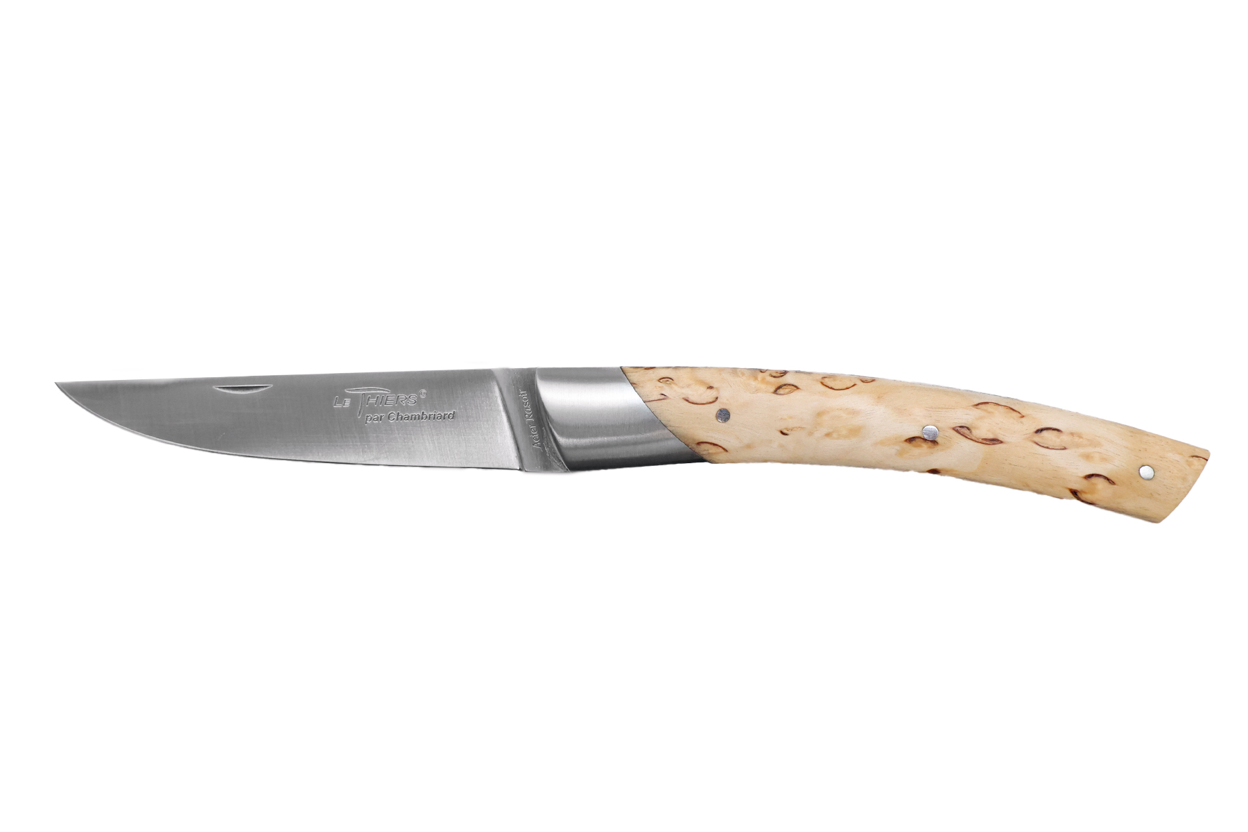 Couteau pliant le Thiers par Chambriard "Compagnon"- bouleau de Norvège