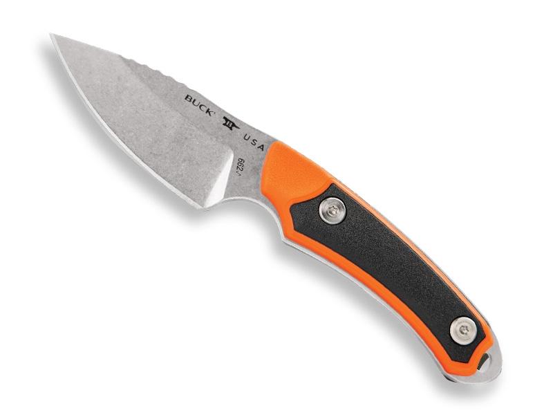 Poignard Buck Alpha Scout - lame 7,5 cm - manche nylon/fibre de verre orange