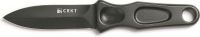 Poignard de botte CRKT Sting - lame 8 cm double tranchant - manche noir
