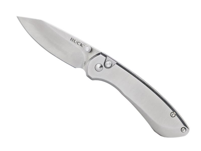 Couteau pliant Buck Mini Sovereign - manche 9 cm inox
