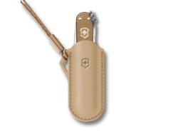 Pochette cuir Victorinox Wet Sand pour canif classic