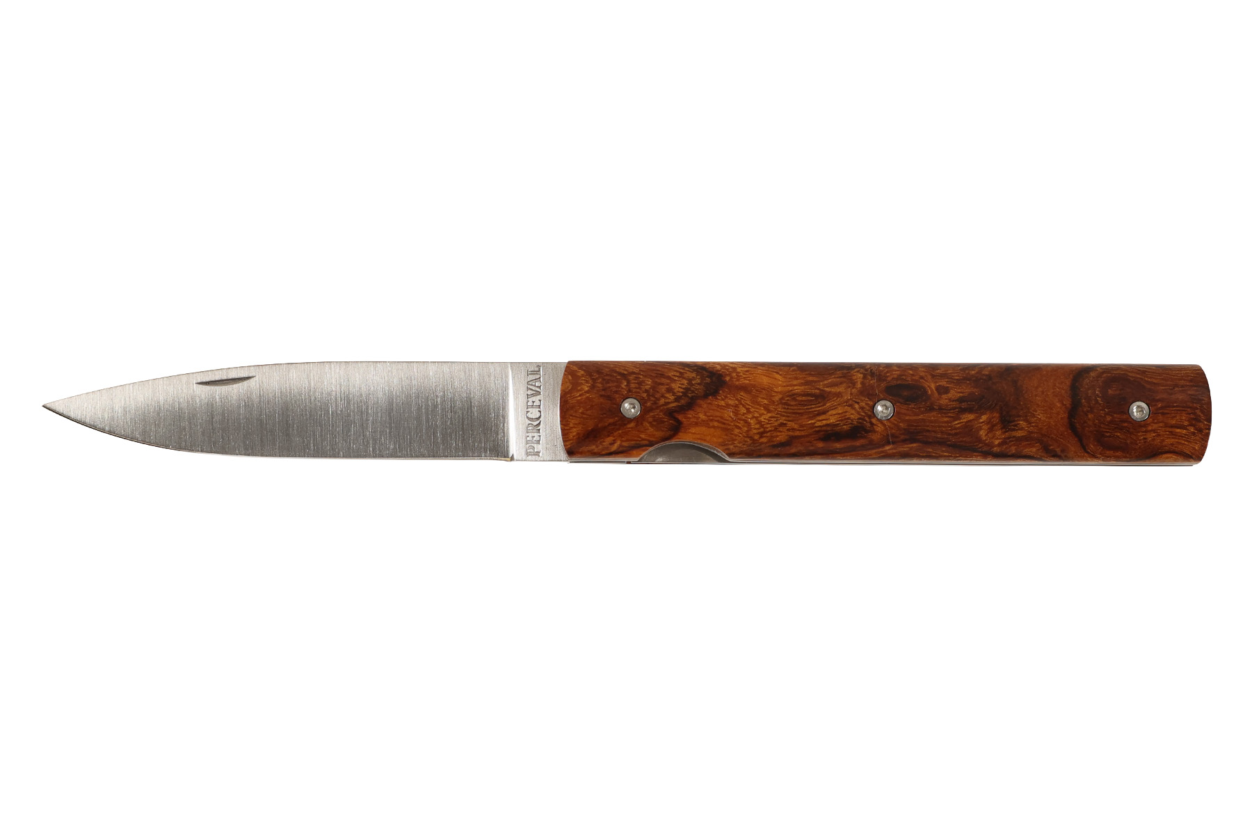 Couteau Perceval  Le Français - Loupe de bois de fer