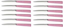 Coffret de 12 couteaux de table Opinel "N°125" Rose