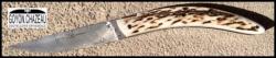 Couteau Goyon Chazeau "styl'ver" bois de cerf - damas