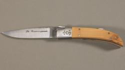 Couteau régional pliant Le Camarguais N°10 trident soudé - 9cm Olivier
