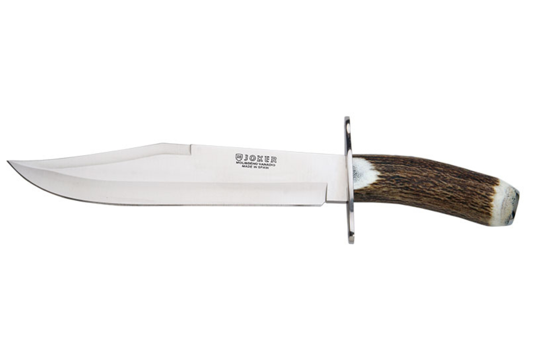 Couteau de chasse Joker Bowie 25 cm - manche bois de cerf jk101cc