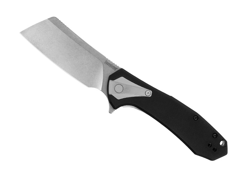 Couteau pliant Kershaw Bracket - manche 11 cm nylon/fibre de verre recto et acier inox au verso