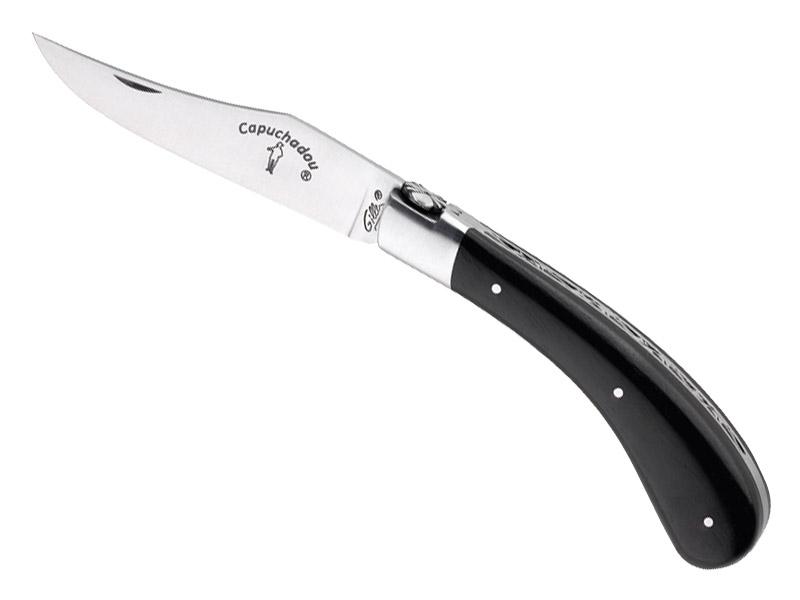 Couteau pliant Le Capuchadou Fontenille Pataud - manche 12 cm ébène