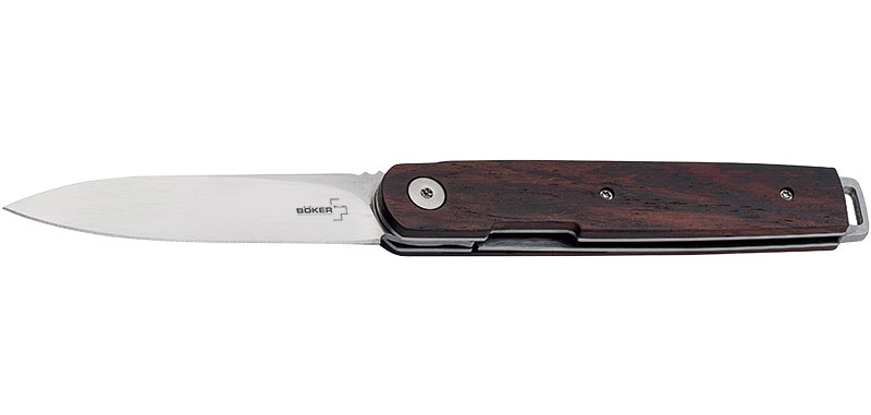 Couteau Böker Plus LRF - manche 12 cm cocobolo