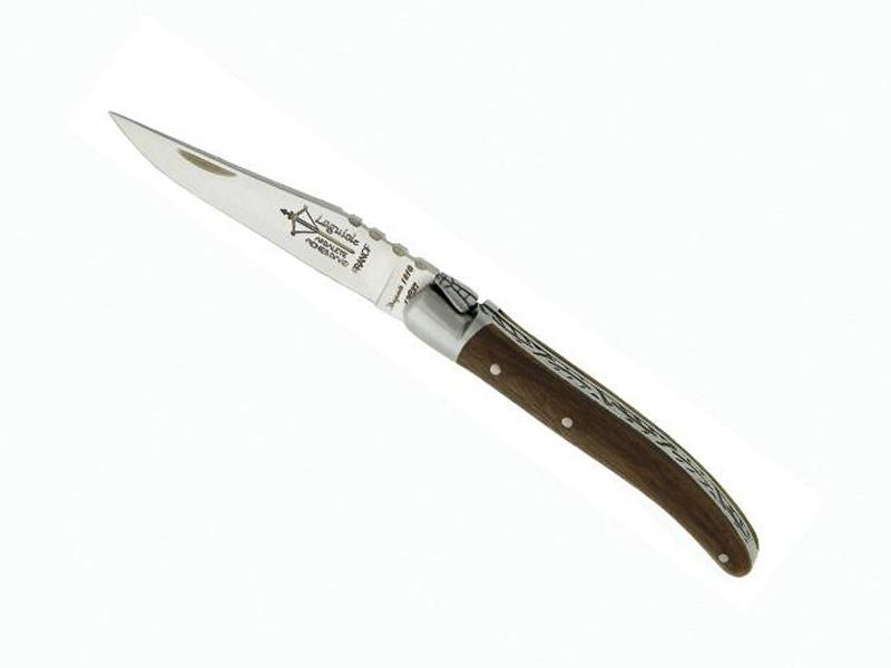 Couteau pliant Lagiole G.David - manche 8 cm noyer