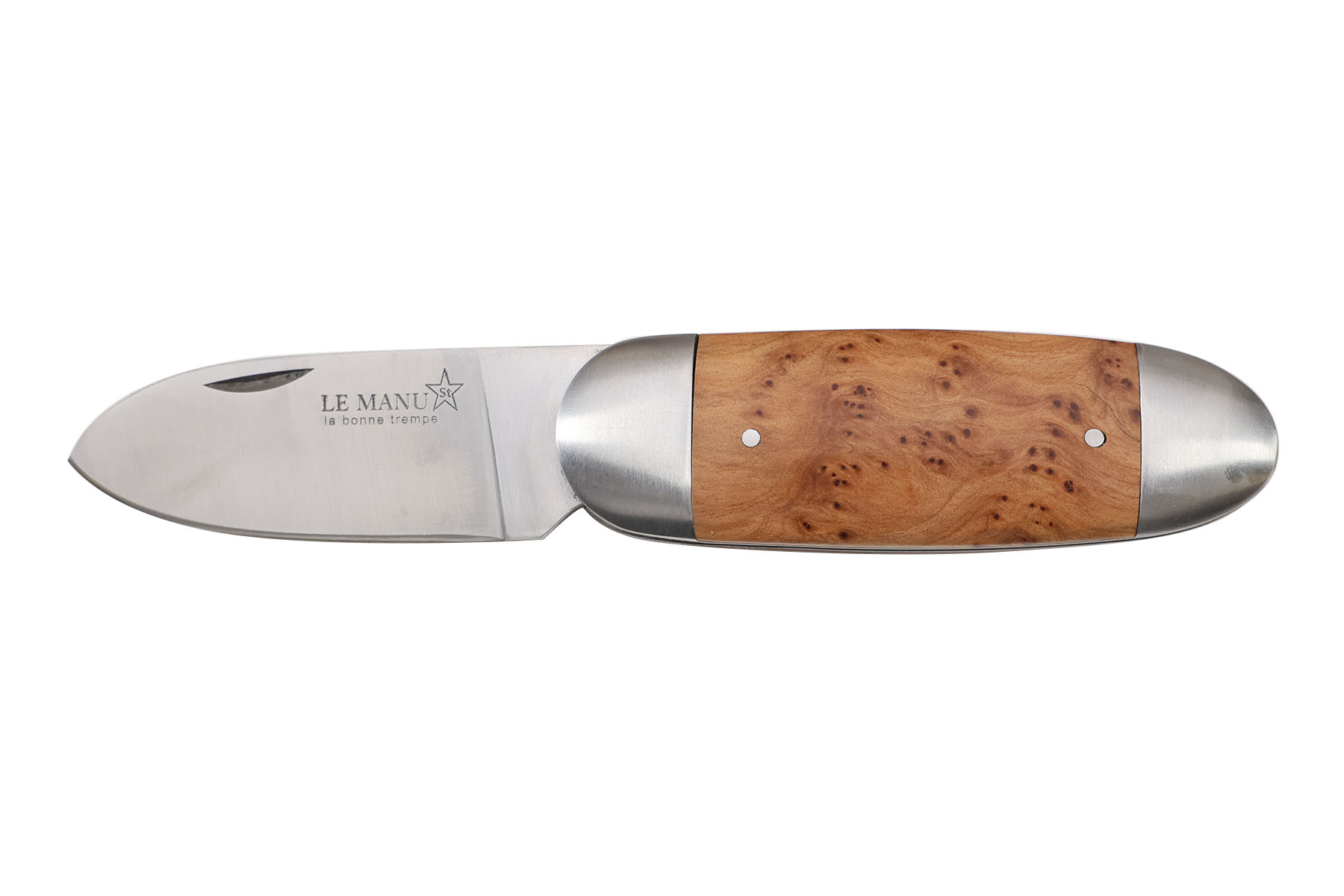 Couteau Le Manu par la Bonne Trempe - genévrier