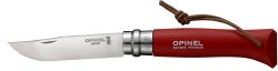 Couteau Opinel Baroudeur n°08 rouge