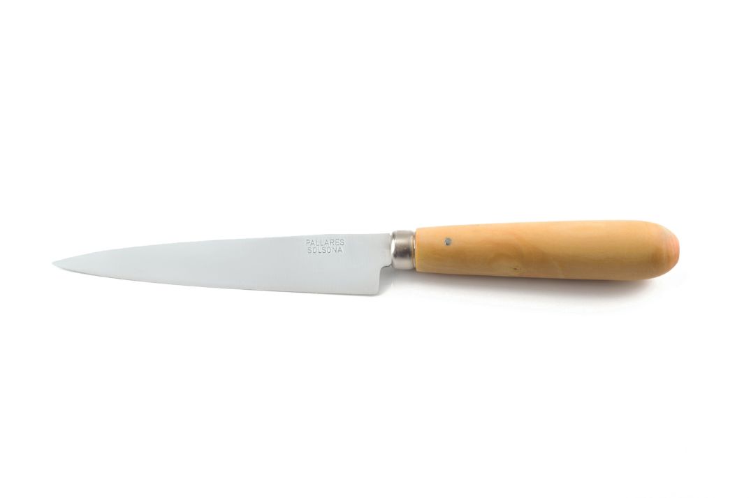 Couteau de cuisine Pallarès Solsona - Couteau d'office pointu 10 cm acier carbone