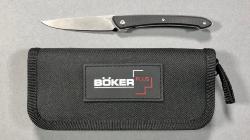 Couteau pliant Böker plus Urban "spillo" - manche 10 cm G10 noir