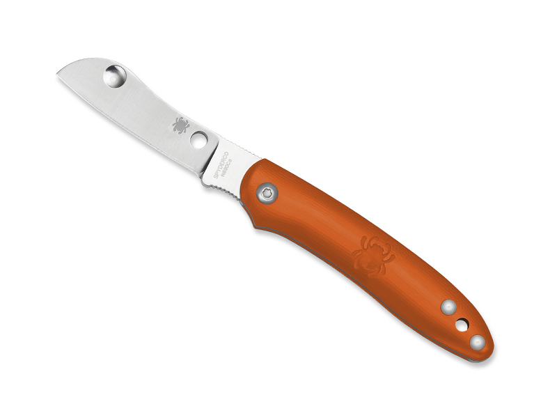 Couteau pliant Spyderco Roadie - manche 7.5 cm orange