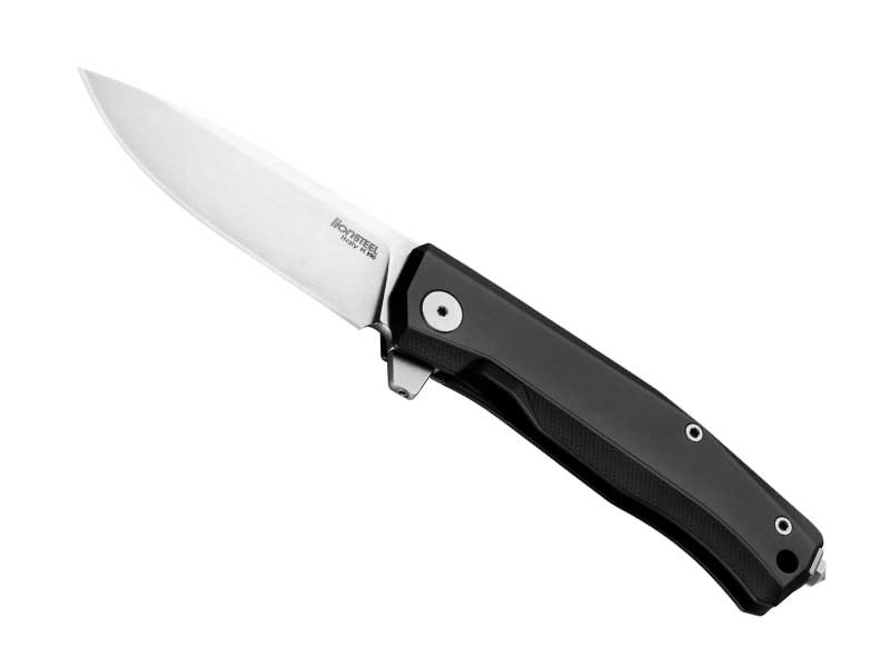 Couteau Lionsteel Myto -manche 12 cm aluminium noir