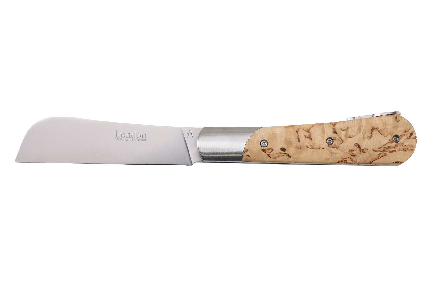 Couteau Fontenille Pataud Le London 11 cm Palanquille arrière - bouleau