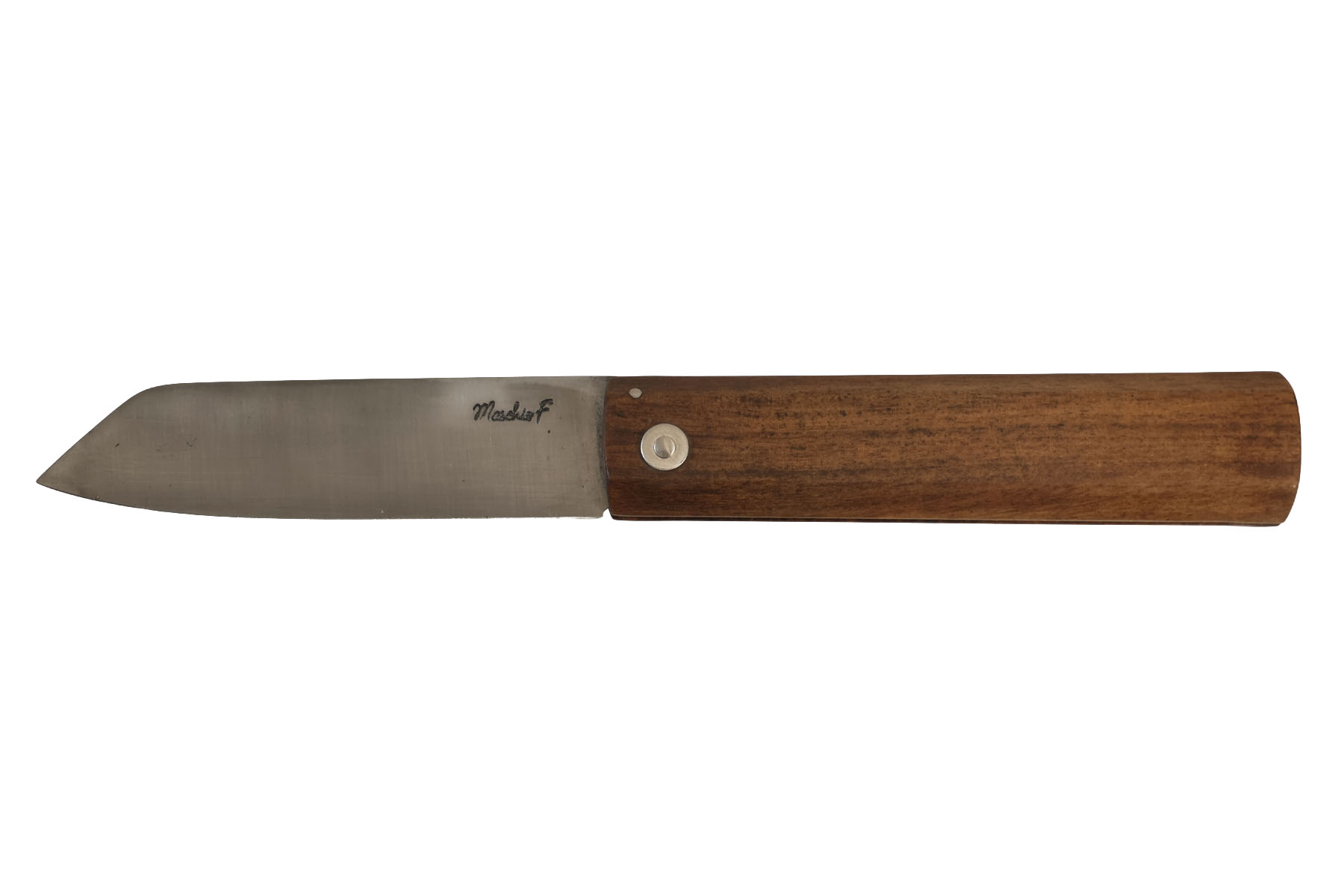 Couteau artisanal Fréderic Maschio L'Okto - Kaki