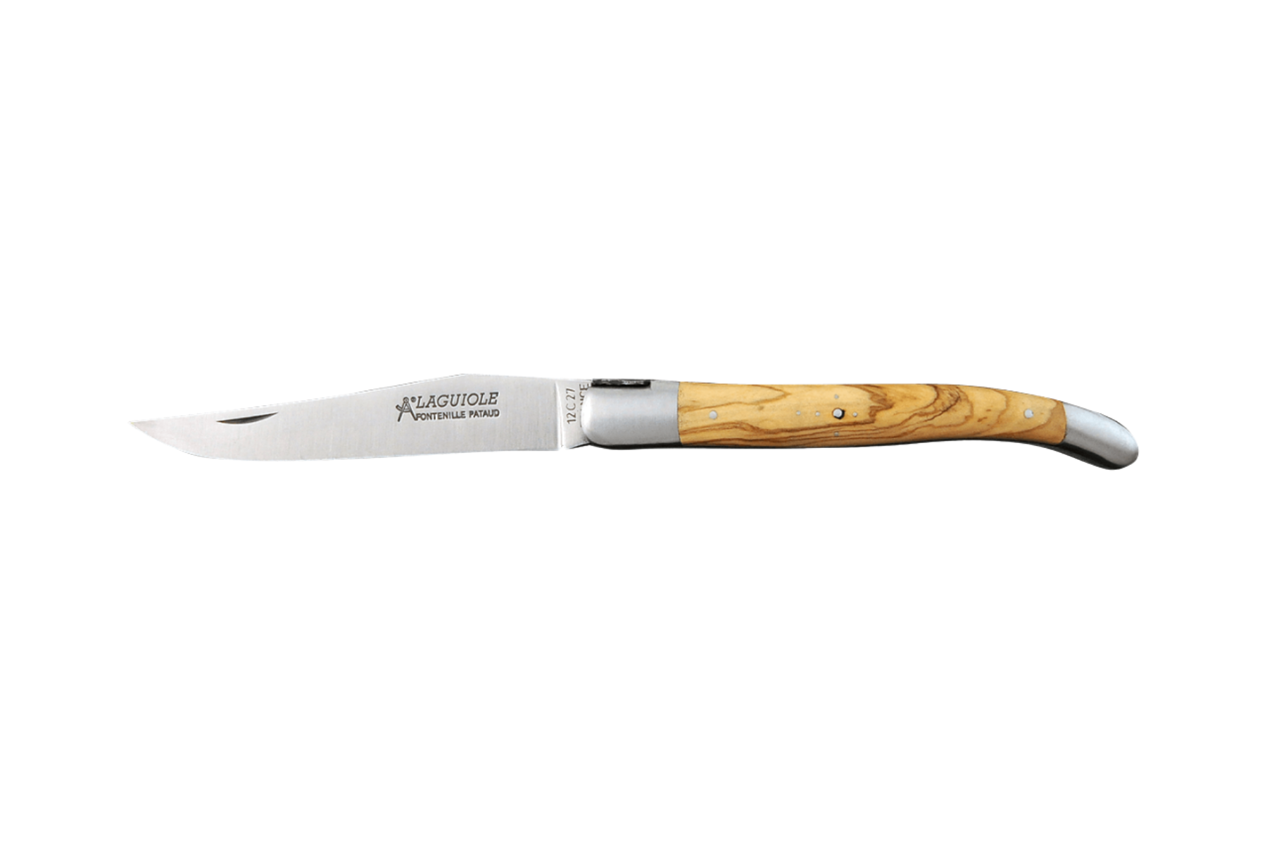 Couteau Laguiole Fontenille Pataud Essentiel - manche 12 cm olivier