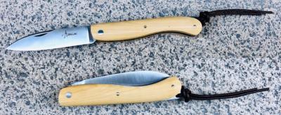 Couteau régional L'Aurillac - Manche 7,5 cm buis par VIALIS
