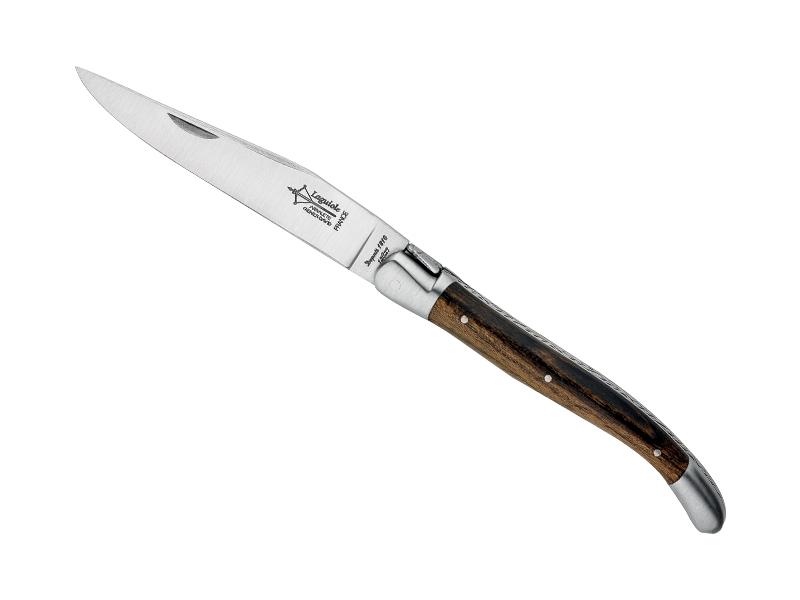 Couteau pliant Laguiole d'antan G. David Arbalète - Manche bois de bocote 12 cm