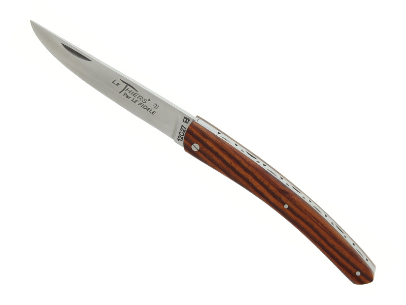 Couteau Le Thiers® par Le Fidèle - manche 12 cm cocobolo