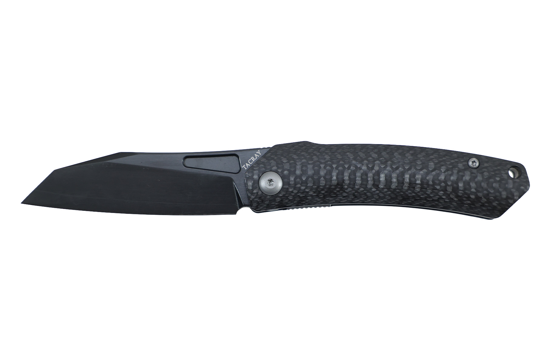 Couteau de poche Tacray carbon fiber black