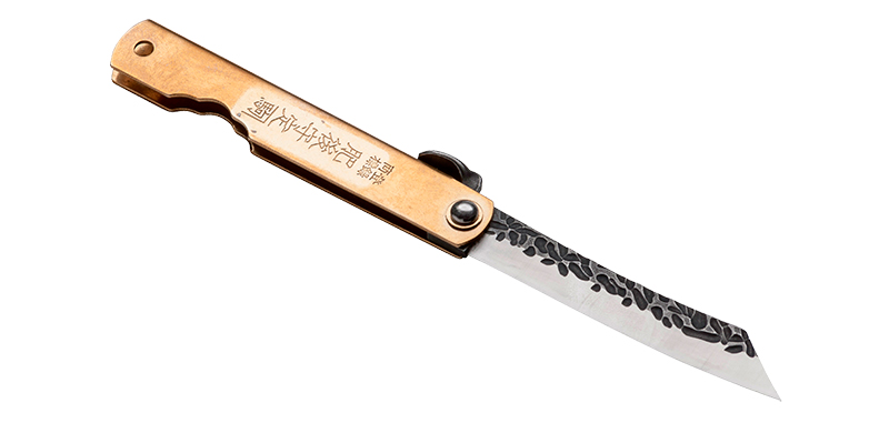 Couteau Bôker Higonokami Hoseki - manche 9 cm cuivre