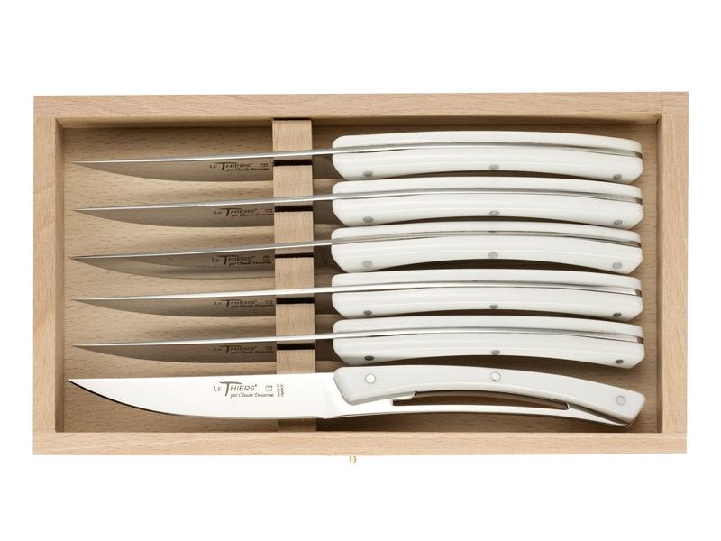 Coffret 6 le Thiers steak Dozorme Krion blanc