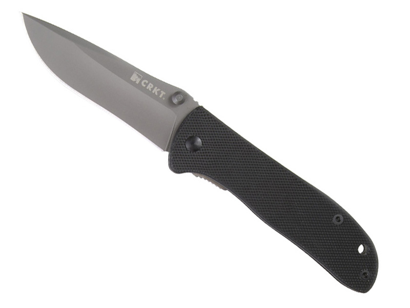 Couteau pliant CRKT Drifter - manche 9 cm G10 noir