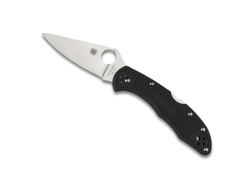 Couteau pliant Spyderco Delica - manche 11 cm noir