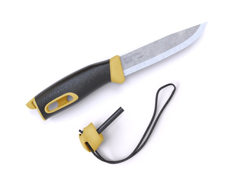 Poignard Morakniv Companion Spark - jaune