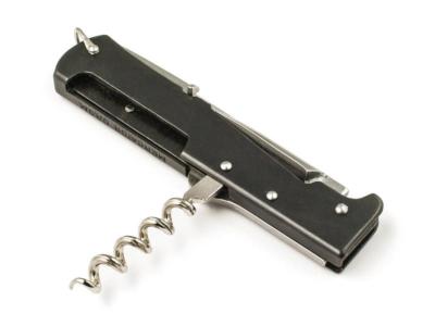 Couteau Otter Mercator Multi Small - manche noir 9.5 cm