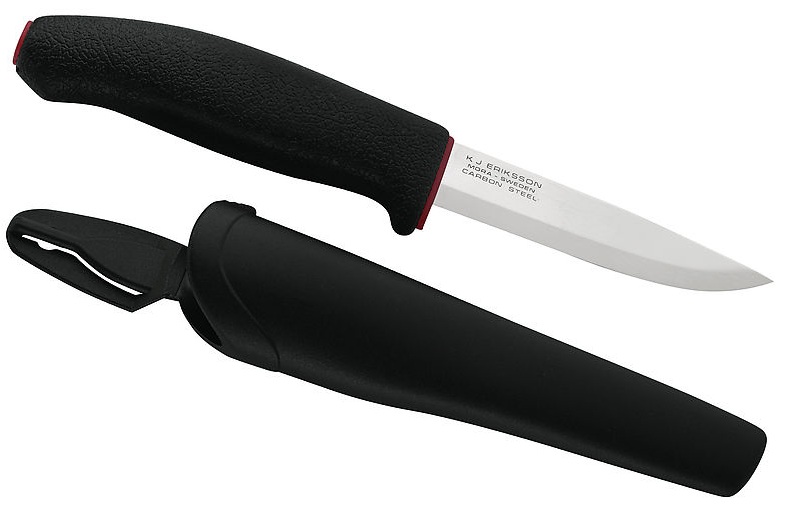 COUTEAU FIXE SUÉDOIS MORA LAME ACIER CARBONE