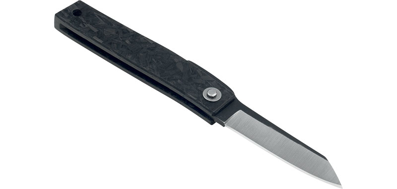 Couteau Böker higonokami Hikari - manche 5,5 cm carbone