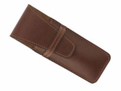 ETUI CUIR MAX CAPDEBARTHES – LUXE 12CM MARRON