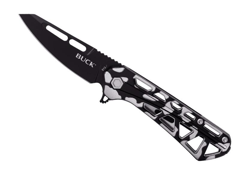 Couteau pliant Buck Mini Trace - manche 9 cm camouflé