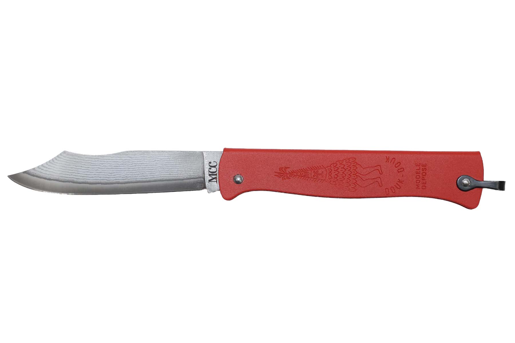 Couteau pliant Douk-Douk de Cognet " VG10 damas" série limitée - Rouge