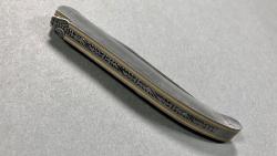 Couteau pliant forge de Laguiole Christian Ghion flat 9 cm