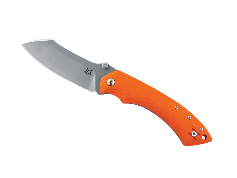 Couteau pliant FOX Pelican manche G10 orange - manche 12,5 cm G10 orange