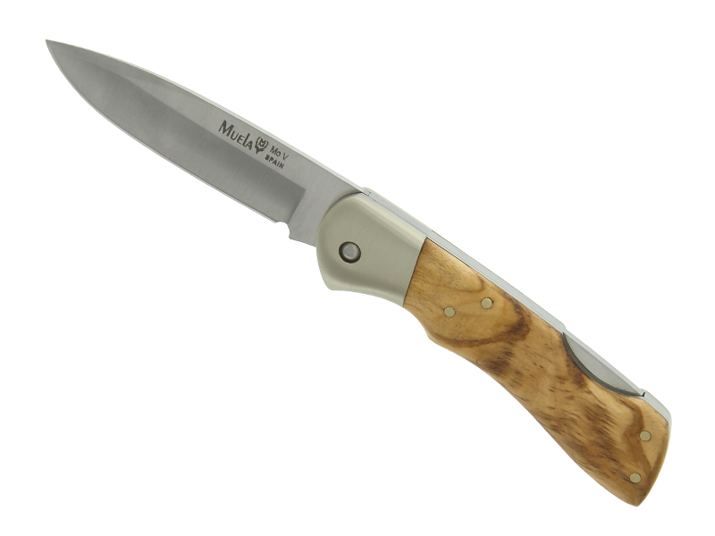 Couteau pliant Muela BX - manche 10.5 cm olivier