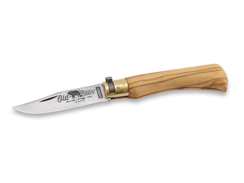 Couteau Old Bear taille M - manche 11 cm olivier