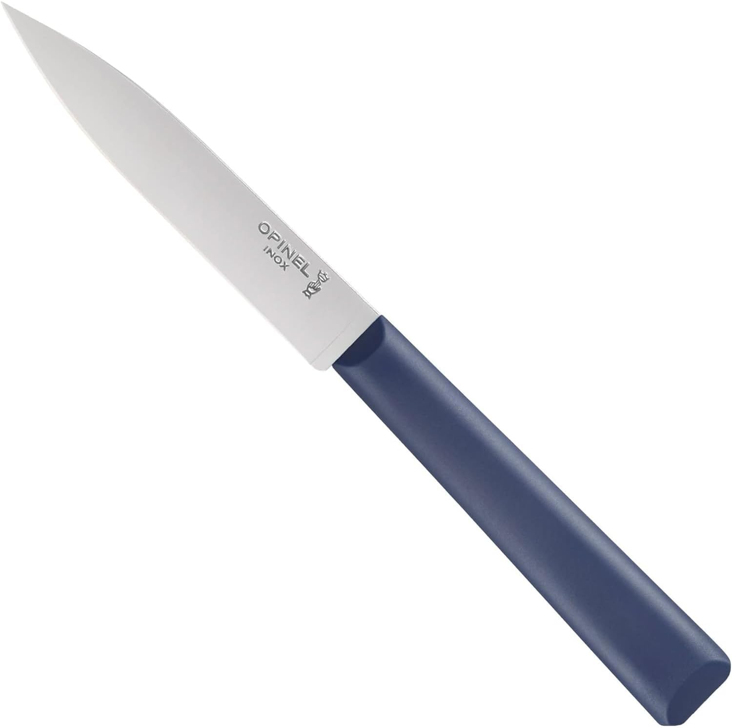 Couteau Opinel Essentiels + n°312 - office lisse - manche bleu
