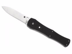 Couteau pliant papillon Spyderco Janisong - manche 12,5 cm G10 noir