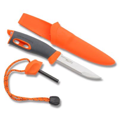 COUTEAU SUEDOIS MORA FIRE KNIFE - LIGHT MY FIRE - ORANGE