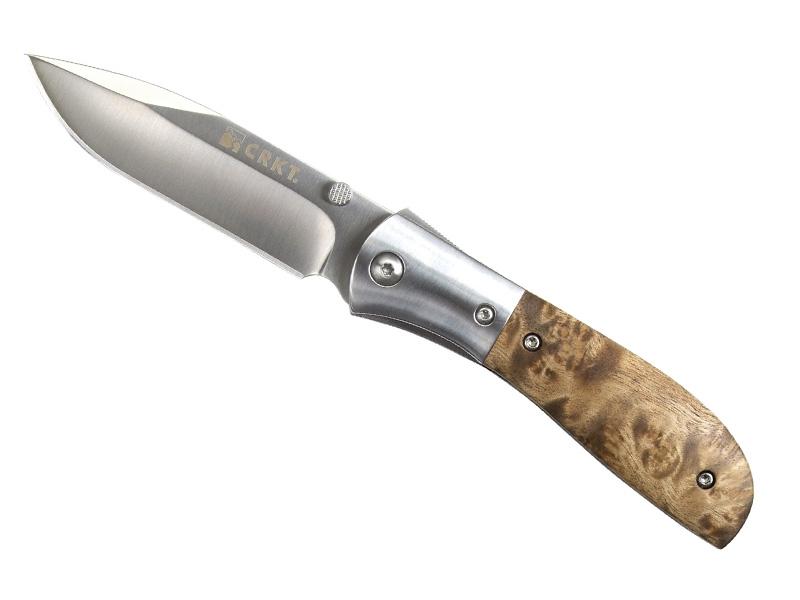 Couteau CRKT M4-02W - manche 9,5 cm BOIS