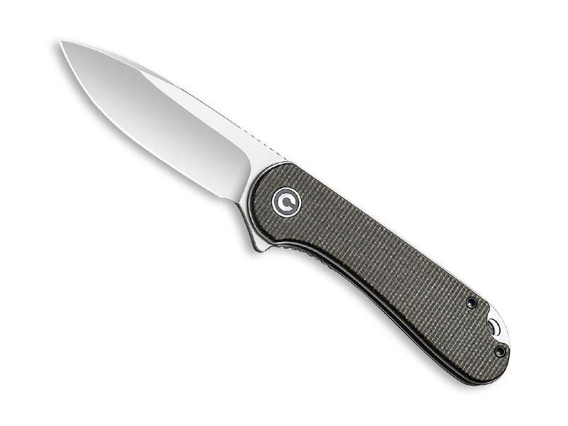 Couteau pliant Civivi Elementum - manche 10 cm micarta vert foncé