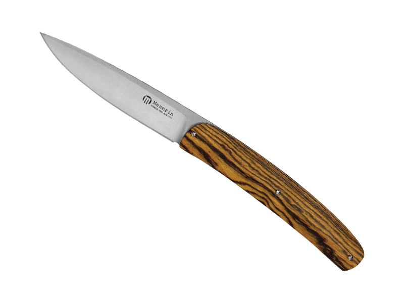 Couteau pliant  Maserin Gourmet - manche 12 cm bocote